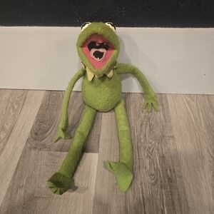 VTG Fisher Price Muppets  Kermit the Frog 18" Plush Figure #850